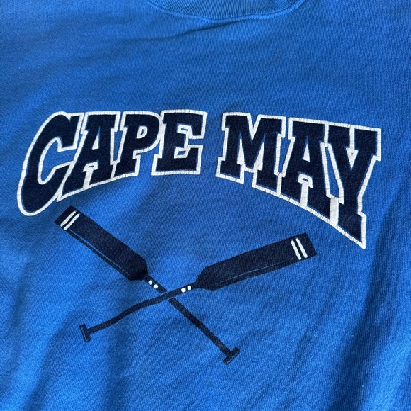 Vintage Cape May Spellout Crewneck Sweatshirt - Picture 2 of 6